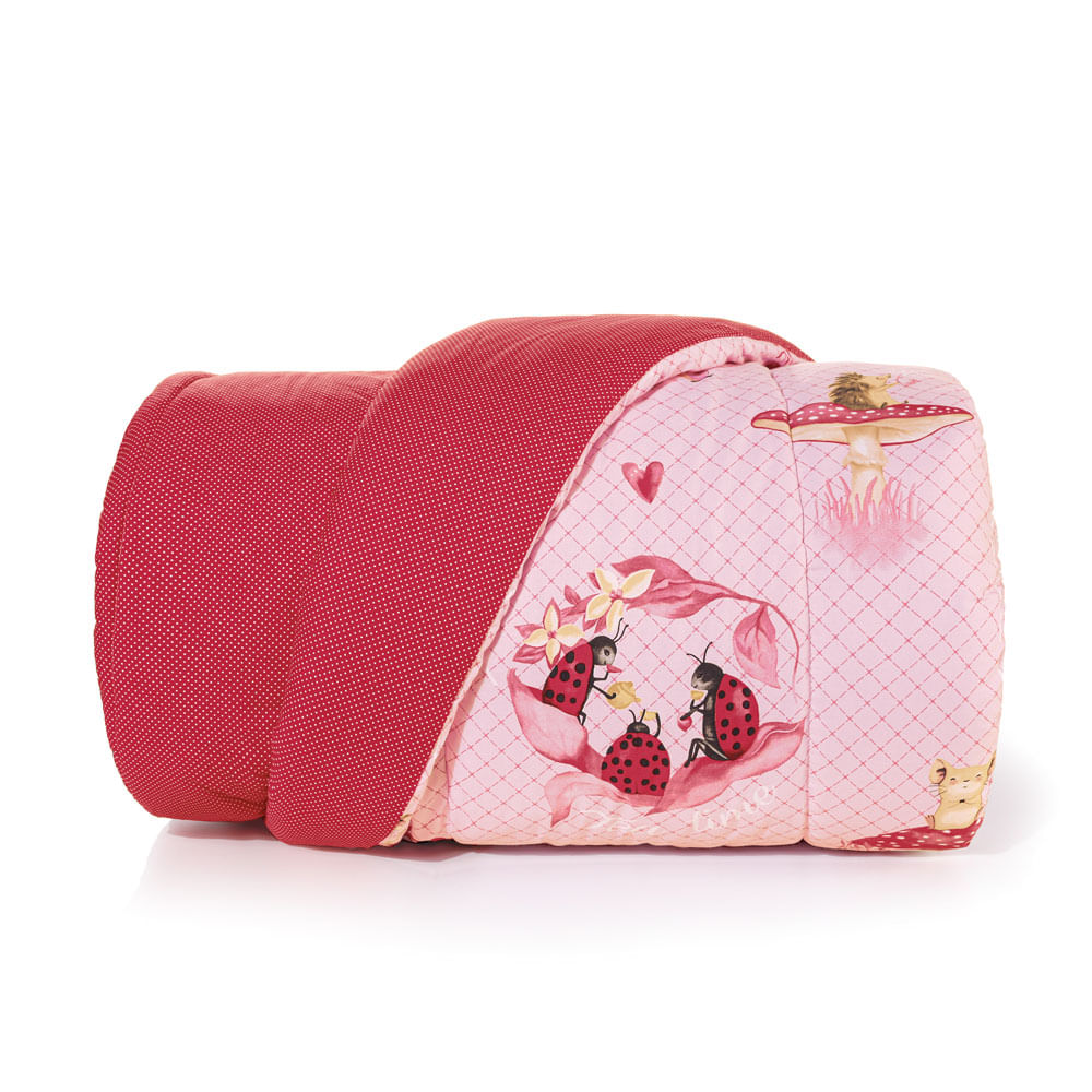 Edredom Solteiro Infantil Karsten 180 Fios Percal 100 Algodao