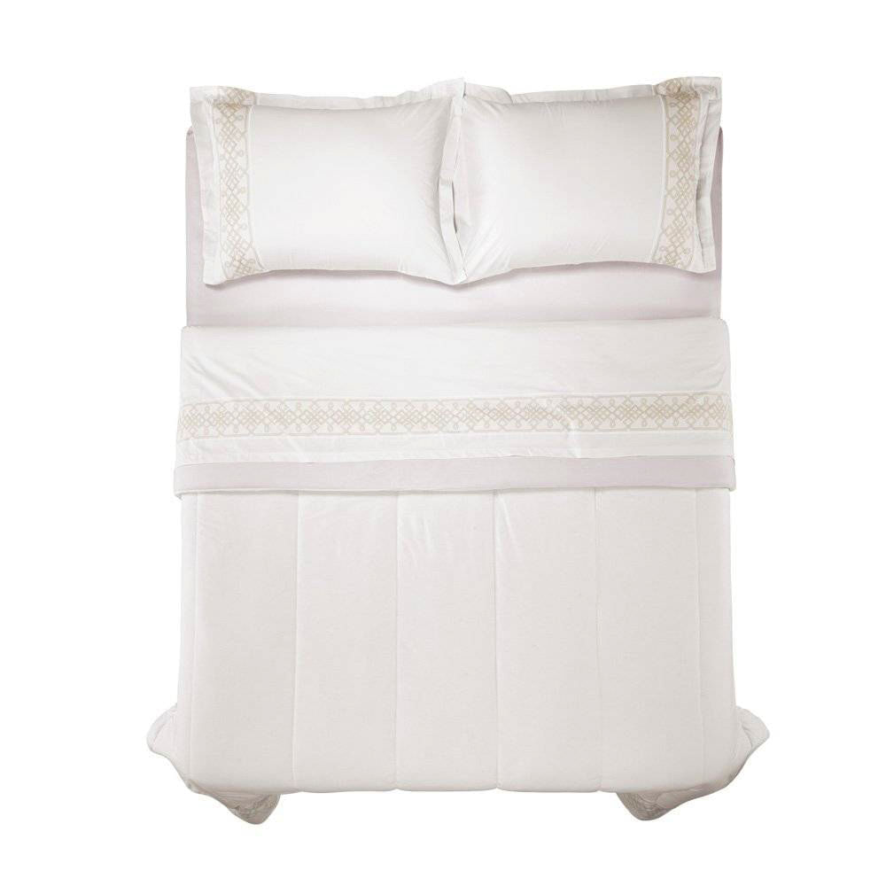 Edredom Solteiro Karsten 180 Fios Percal 100 Algodao Olimpia