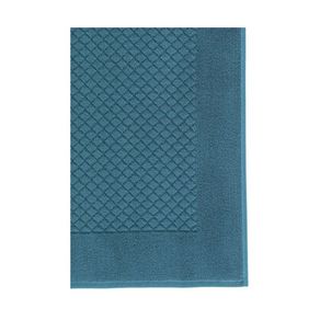 TOALHA-PARA-PES-FELPUDO-DIAMOND-COR-30143-AZUL-TAMANHOEMCM-48.00X80.00-RETANGULAR-COMPOSICAO-100--ALGODAO-1ª-QUALIDADE-720-G-M2