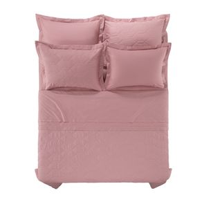 Jogo-de-Cama-com-Cobre-Leito-Queen-Karsten-180-Fios-Liss-Rosa