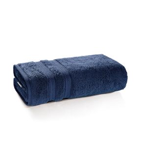 Toalha-de-Banho-Karsten-Fio-Soft-Pent-100--Algodao-Unika-Marinho