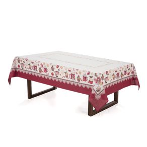 Toalha-de-mesa-de-Natal-Retangular-Karsten-6-lugares-Cafe-do-Noel