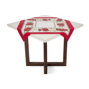 Toalha-de-mesa-Quadrada-de-Cha-Karsten-Estrela-do-Natal-Branco