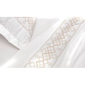 Cobre-Leito-King-Karsten-com-2-Porta-Travesseiros-180-Fios-Percal-Olimpia-Branco