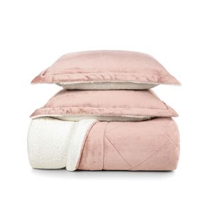 Edredom-de-Microfibra-King-Karsten-com-Porta-Travesseiro-Sonata-Rose