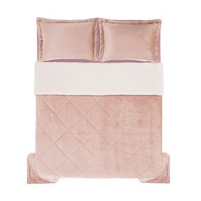 Edredom-de-Microfibra-Queen-Karsten-com-Porta-Travesseiro-Sonata-Rose