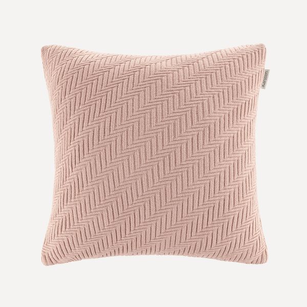 Almofada Decorativa Quadrada 45cm x 45cm Salina Rosê