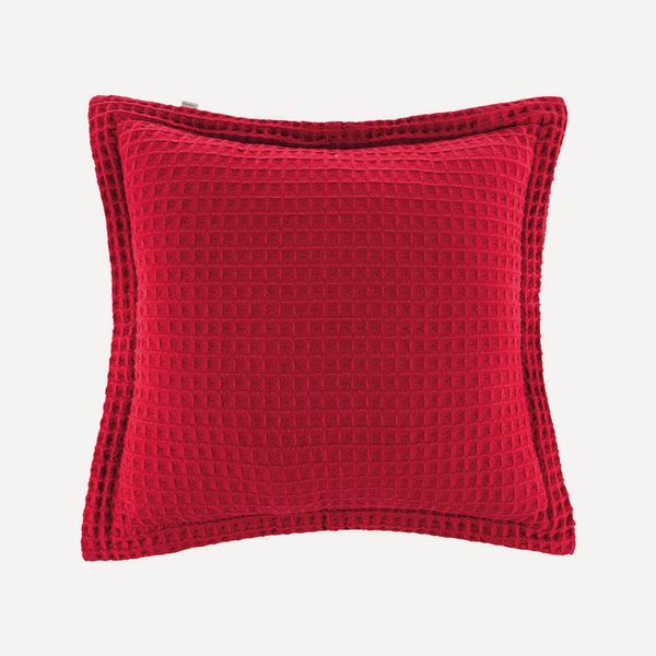 Almofada Decorativa Quadrada 100% Algodão Denver Vermelho