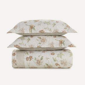 Colcha King com 2 Porta-travesseiros 100% Algodão Eloise