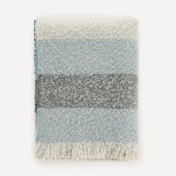 Manta de Tricot de Lã Escovada Lira Turmalina