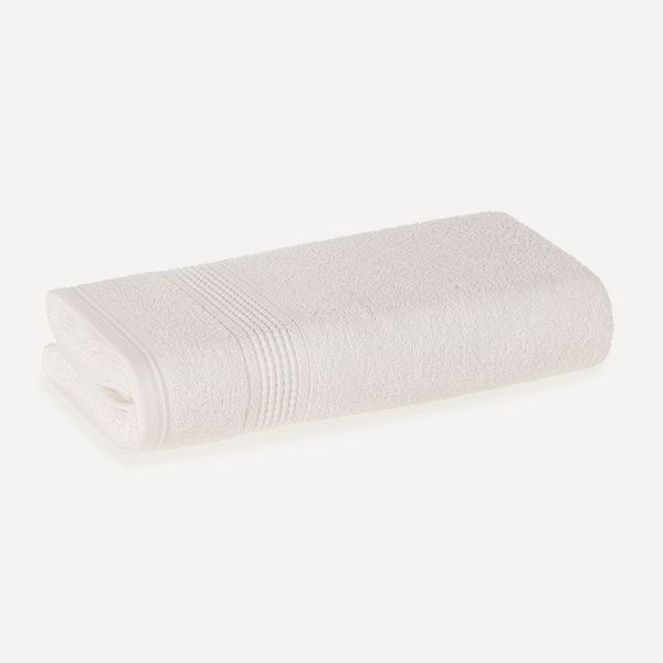 Toalha de Rosto Fio Penteado 100% Algodão Hera Branco