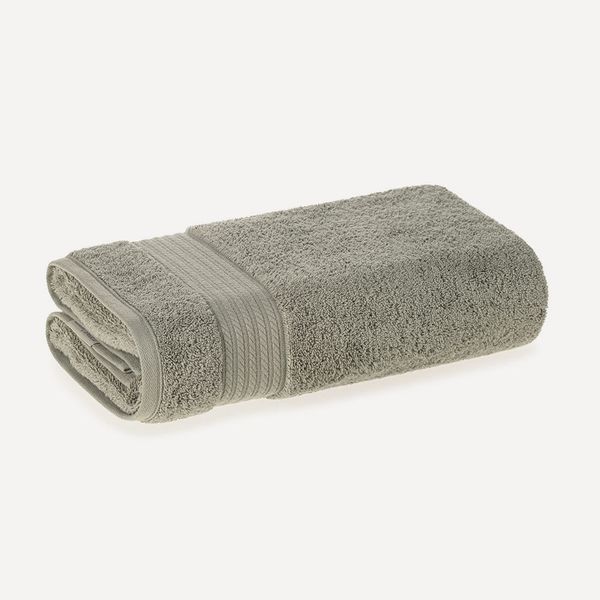 Toalha de Lavabo/Visita Fio Penteado 100% Algodão Magna Eucalipto