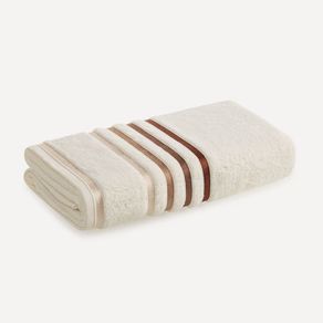Toalha de Banho Fio Penteado Lumina Ivory/Ferrugem