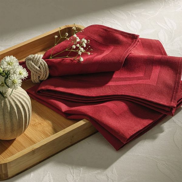 Guardanapo de Tecido Gourmet Vermelho