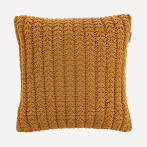 Almofada Decorativa de Tricô 45cm x 45cm Diana Noz