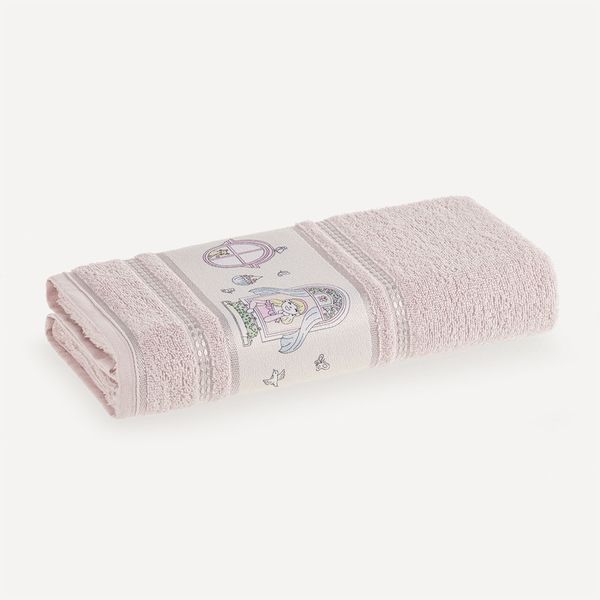 Toalha de Banho Infantil Flory Lilás