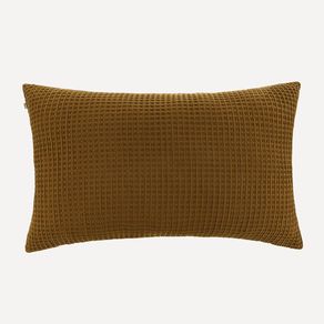 Capa de Almofada Retangular 100% Algodão Denver Ocre
