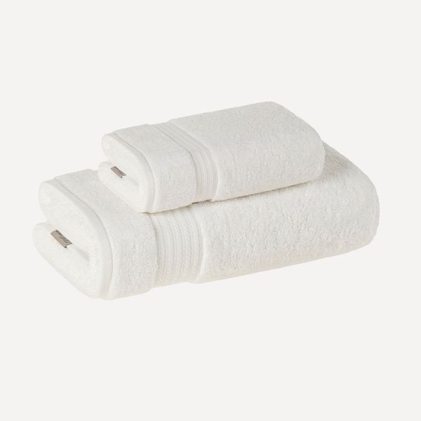Kit Toalha Banhão e Rosto Magna Branco