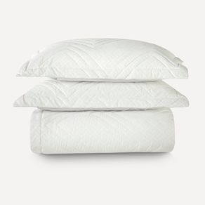 Colcha King com 2 Porta-travesseiros 100% Algodão Valen