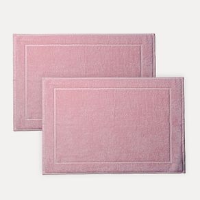 Kit 2 Toalhas de Piso Juliet Lavanda