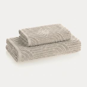 Kit Banhão e Rosto 100% Algodão Fio Penteado Nero Chino